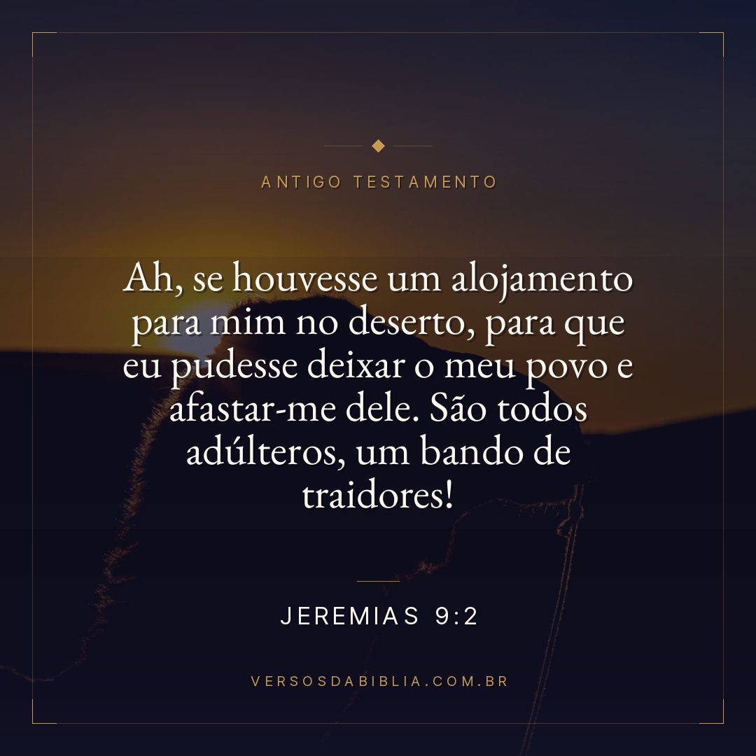 Jeremias - 9 - 2 - Ah