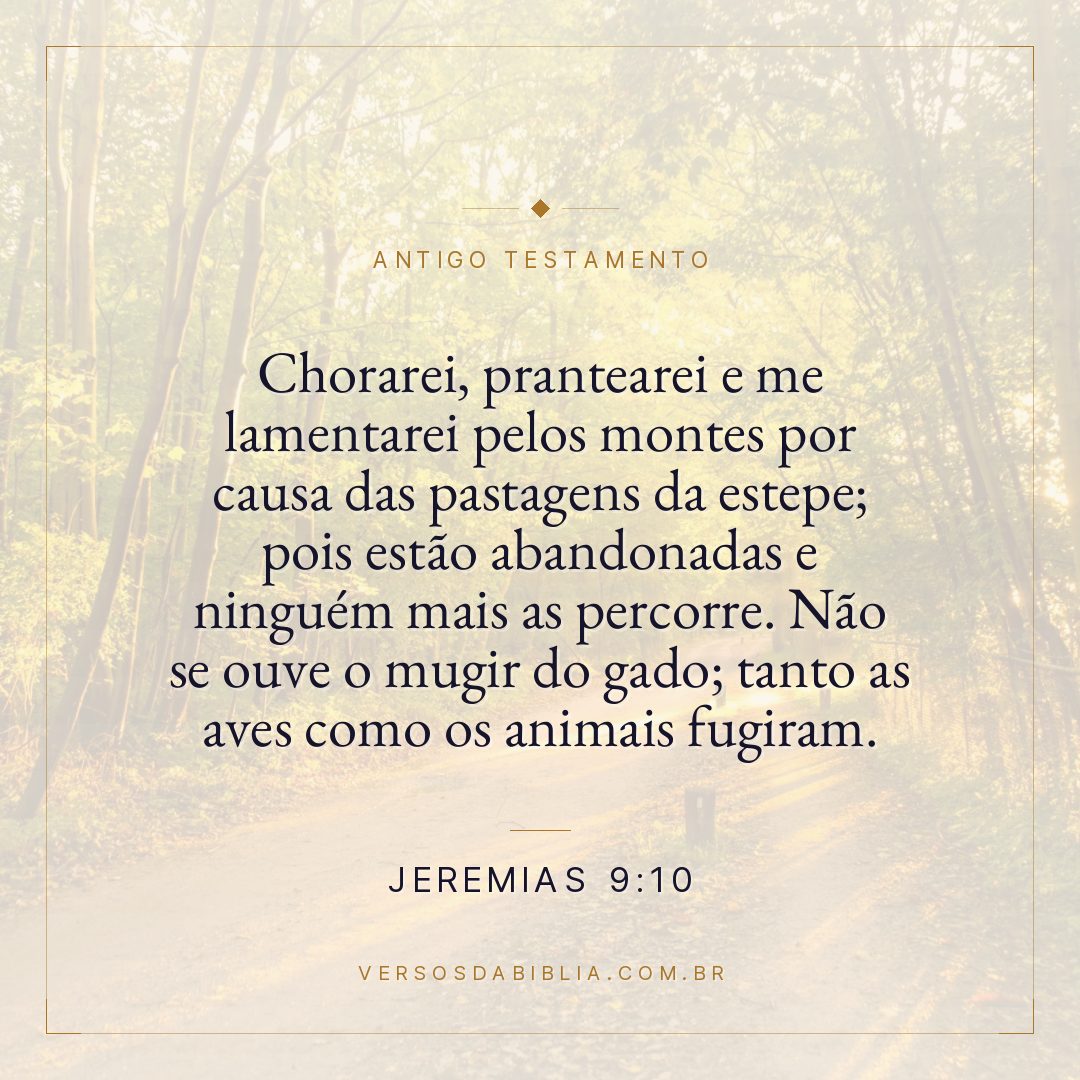 Jeremias - 9 - 10 - Chorarei