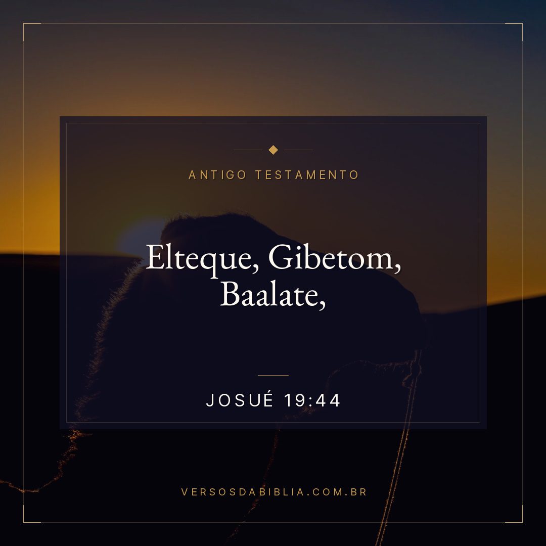 Josué - 19 - 44 - Elteque